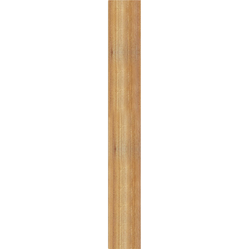 Artisan traditionnel en bois rustique, Cèdre rouge de l'Ouest de 6 po (sciage brut), P 46 po x H 46 po