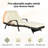 2Pcs Outdoor Reclining Lounge Chair With Cushions - 150 Adjustable For Sunbathing Rust- Steel Frame, 600Lbs Capacity Breathable Foam Garden & Poolside Chairs Of 2 Cushioned Lawn, Poolside, Up To-261000680