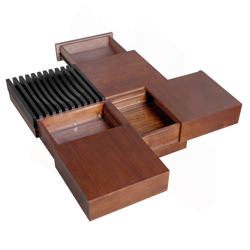 Table basse avec rangement