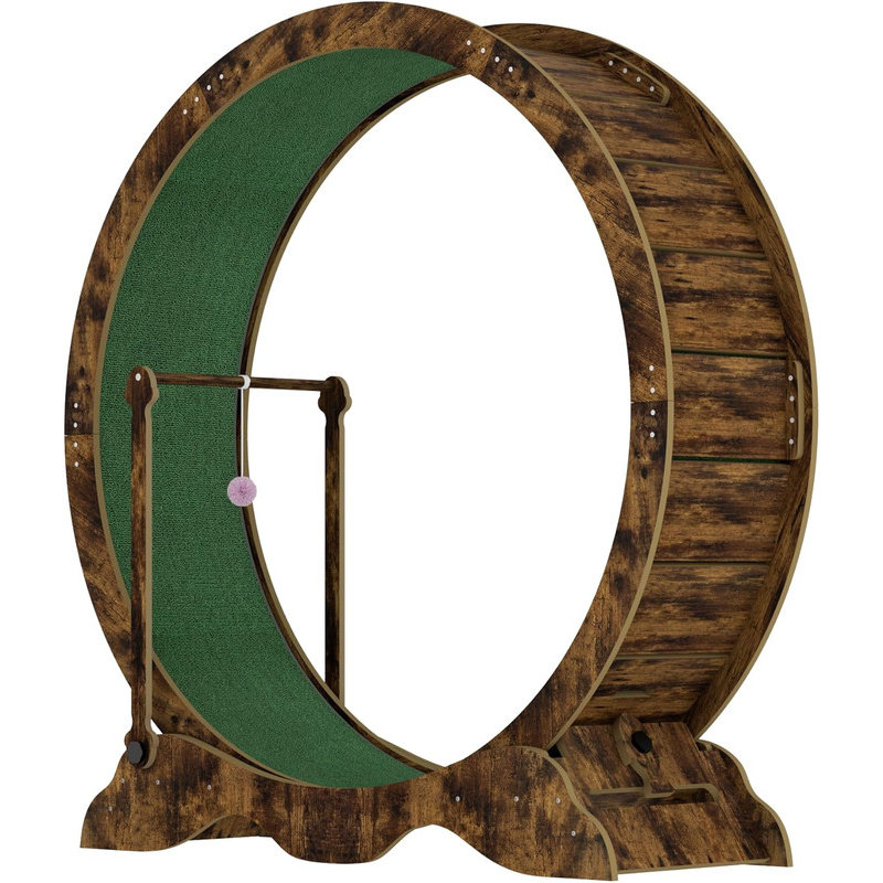 115.4cm H Cat Tree, Brown