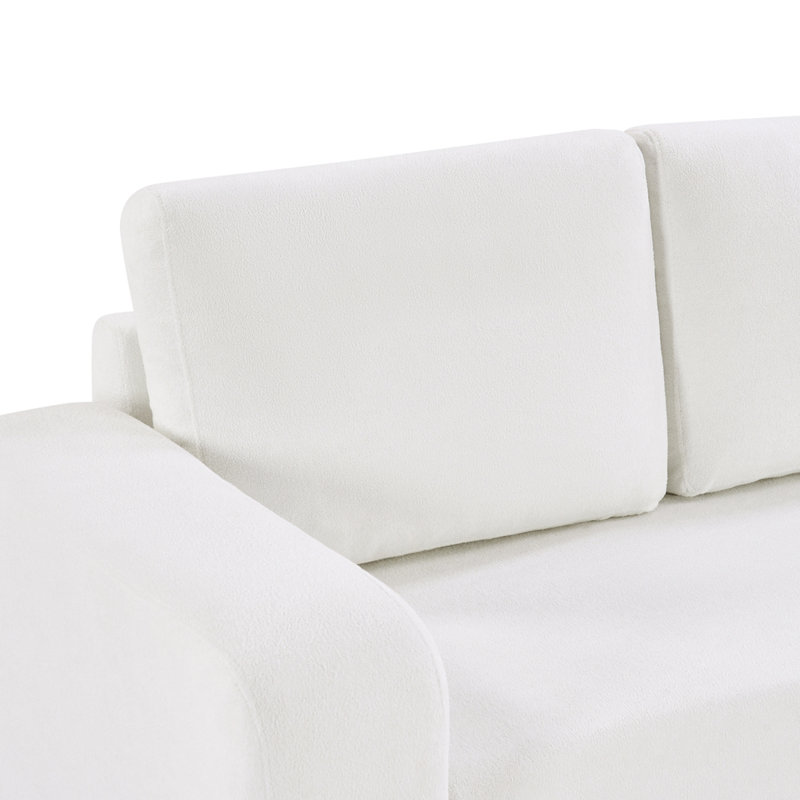 Canapé 3 places 80,7 po Modern, White