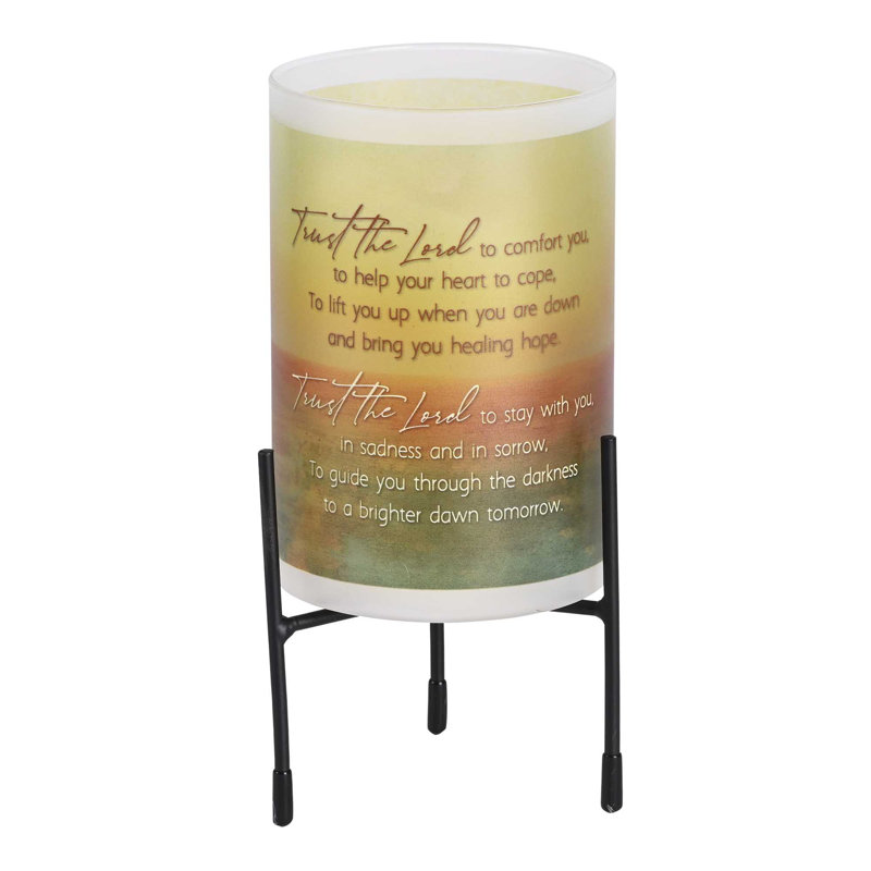 Hurricane Candleholder Trust Your Heart