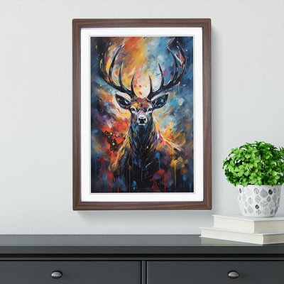 Deer Framed Print