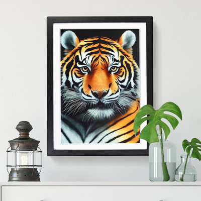 FRM-V0523-2517X Tiger Portrait Vol.5 - Single Picture Frame Print