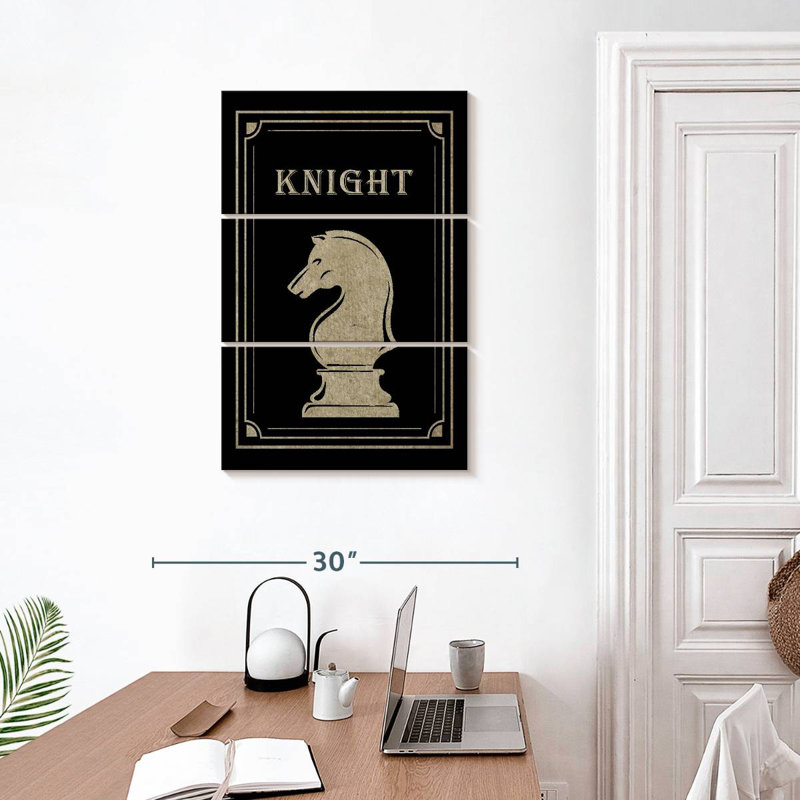 Senne Chess Knight, 32" H x 20" W