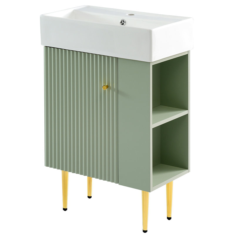 Armoire-meuble-lavabo 21,6 po