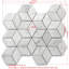 Calacatta 11" x 10" Marble Mosaic Tile-79891938