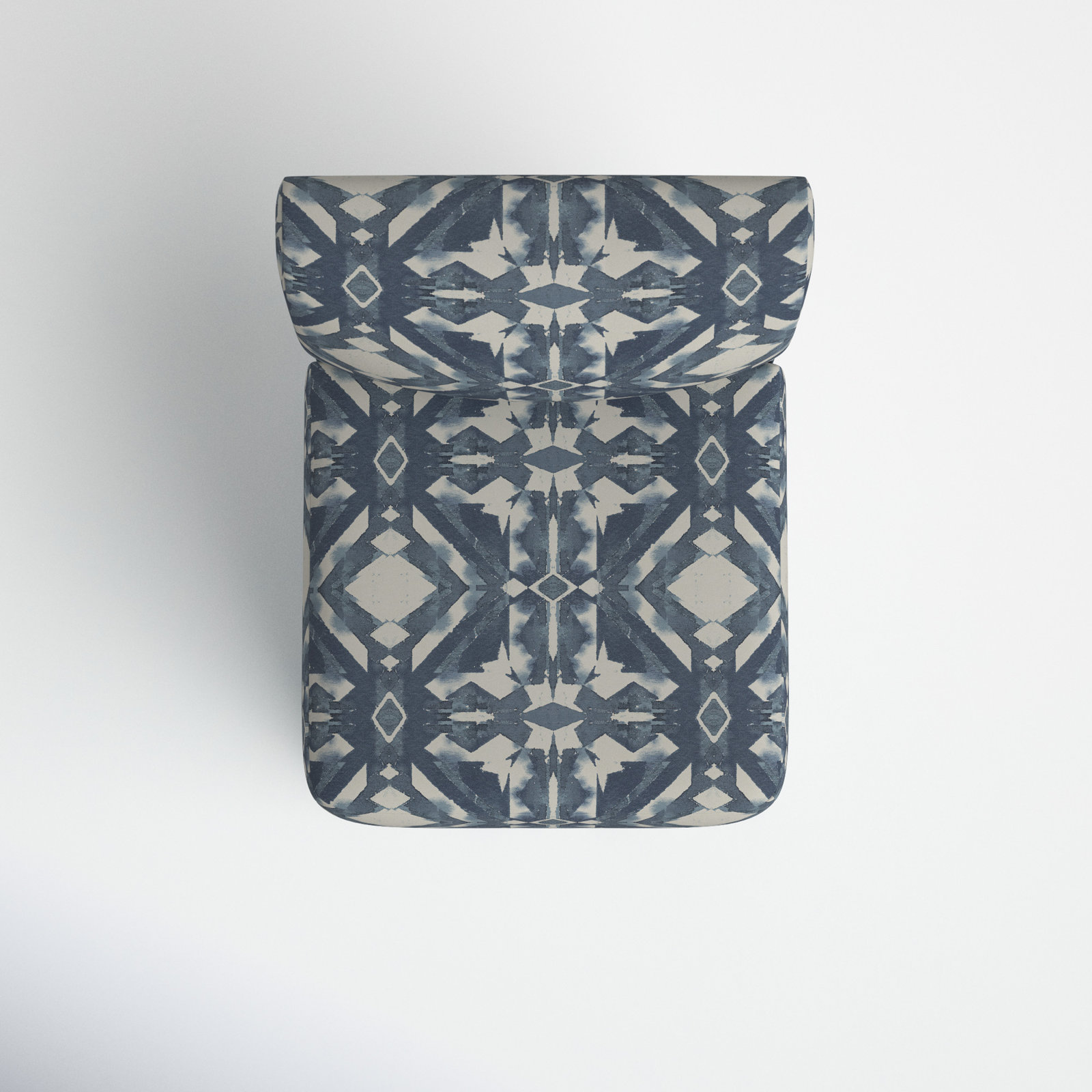 Mendy Parsons Chair, Asha Blue Ikat