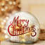 Verre à DEL Merry Christmas
