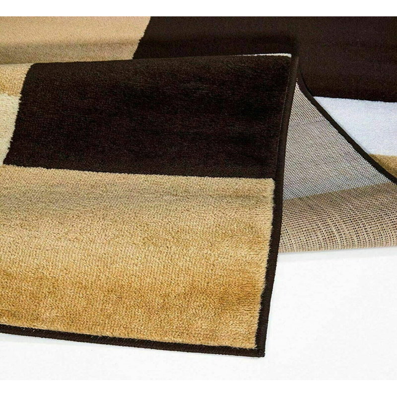 Amalin Geometric Area Rug, Rectangle 60 x 110cm