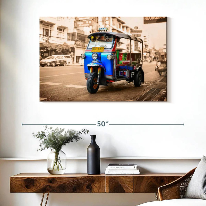 Mehar Tuk Tuk, 26" H x 39" W
