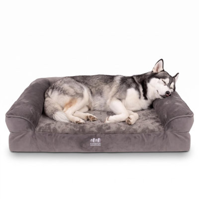 Harbour Housewares - Non-Slip Waterproof Dog Bed