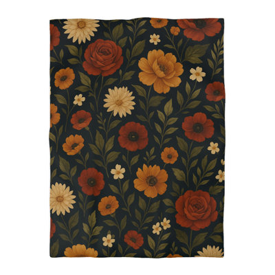 Microfiber Duvet Cover Boho Style, Design 58
