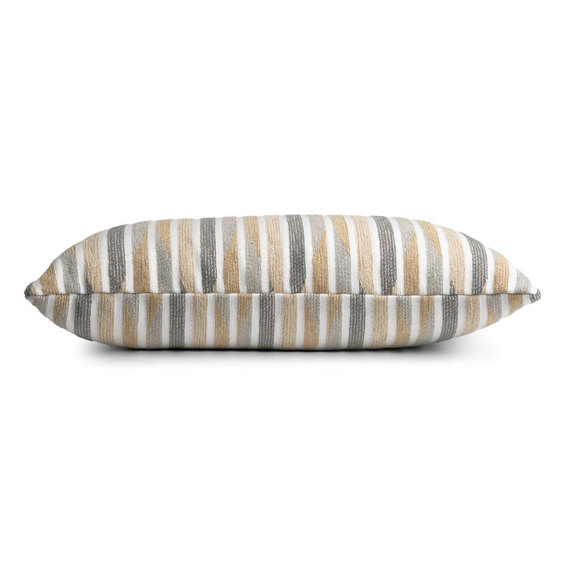 Elements Square Indoor/Outdoor Pillow Cover & Insert, Sand, Square 18"