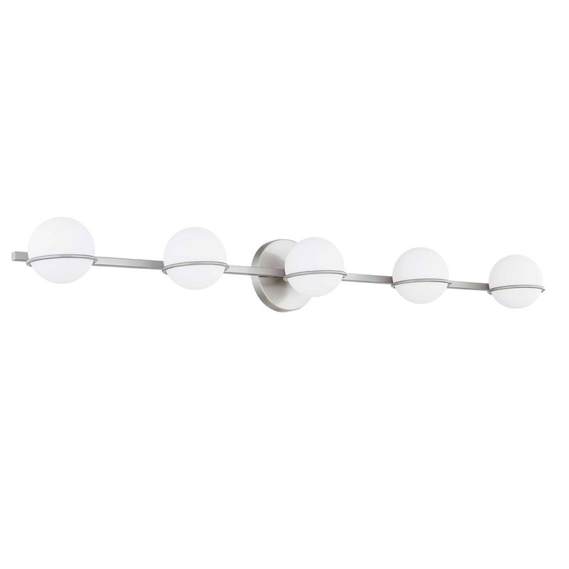Bar pour salle de bain Eastwood, 5, Nickel brossé