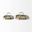 Ensemble de 2 plateaux de service