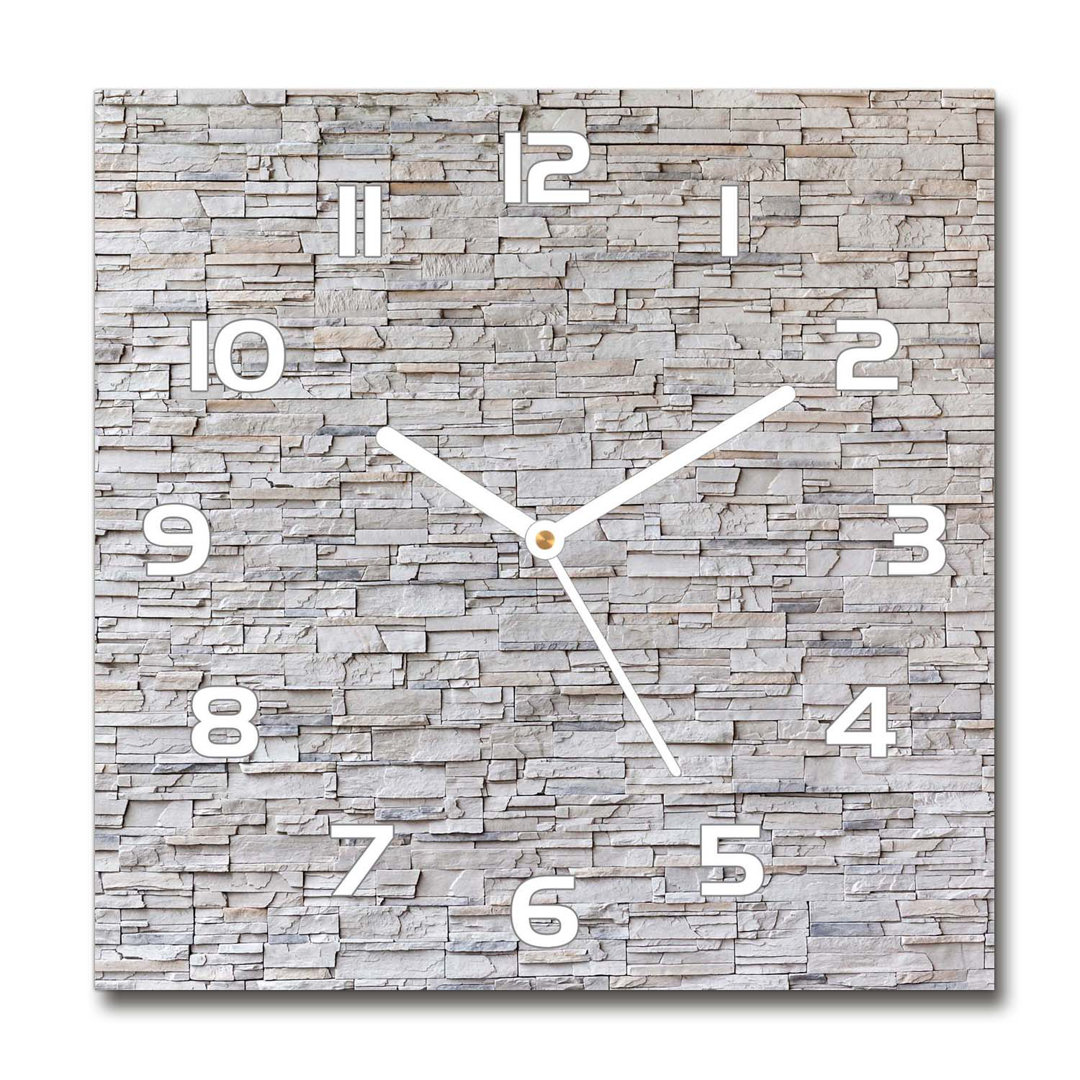 Analoge Wanduhr Joacim a Stone Wall 60 cm Geräuschlos