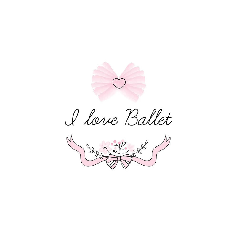 I Love Ballet by Pixy Paper - Wrapped Canvas Gallery-Wrapped Canvas Giclée, 101.6cm H x 66.04cm W