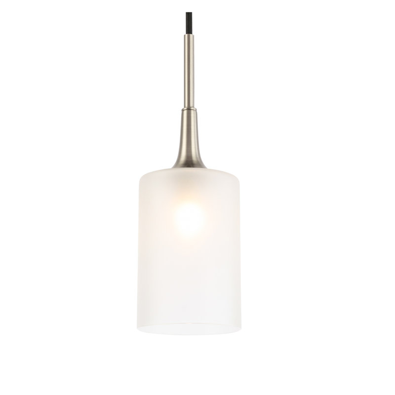 Shults 1 - Light Single Pendant, Nickel, Halogen