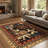 Cabin Brown Bear Non-slip Washable Area Rug-1633187155