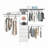 96-inch Adjustable Wardrobe System-1086285033
