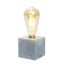 Lampe de table gris clair 8 po westbrooks