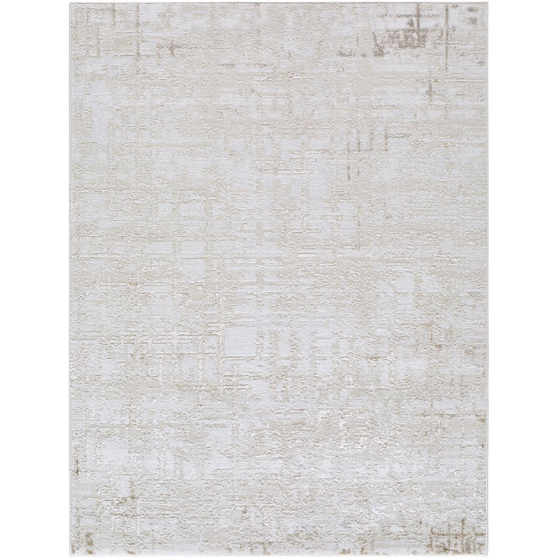 Tapis tissé à la machine Gurdon, Rectangle 5 pi 3 po x 7 pi