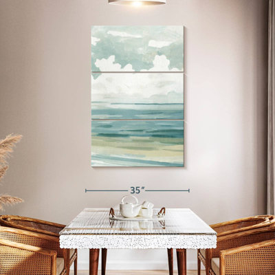 Doux pastel marin paysage II