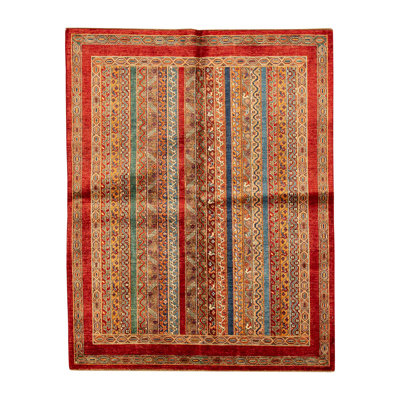 Wool Ikat Area Rug