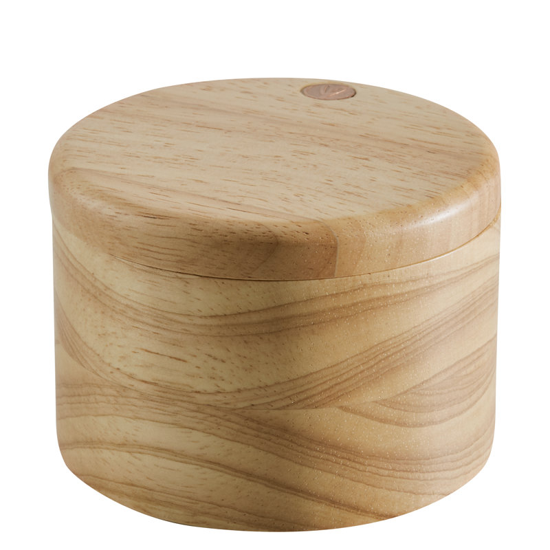 Ayesha Curry Pantryware Parawood Salt and Spice Box, 4-Inch