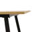 Sanchez Oak Metal Base Dining Table