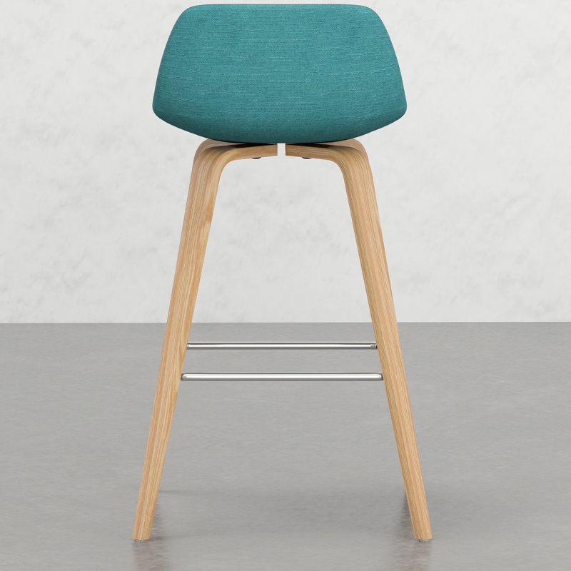 Ensemble de 2 tabourets Mid-Century Modern