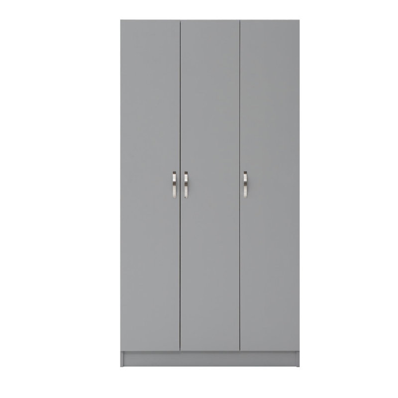 3 Door Manufactured Wood Wardrobe