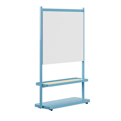 2-Tier Shelving Stand With White Board