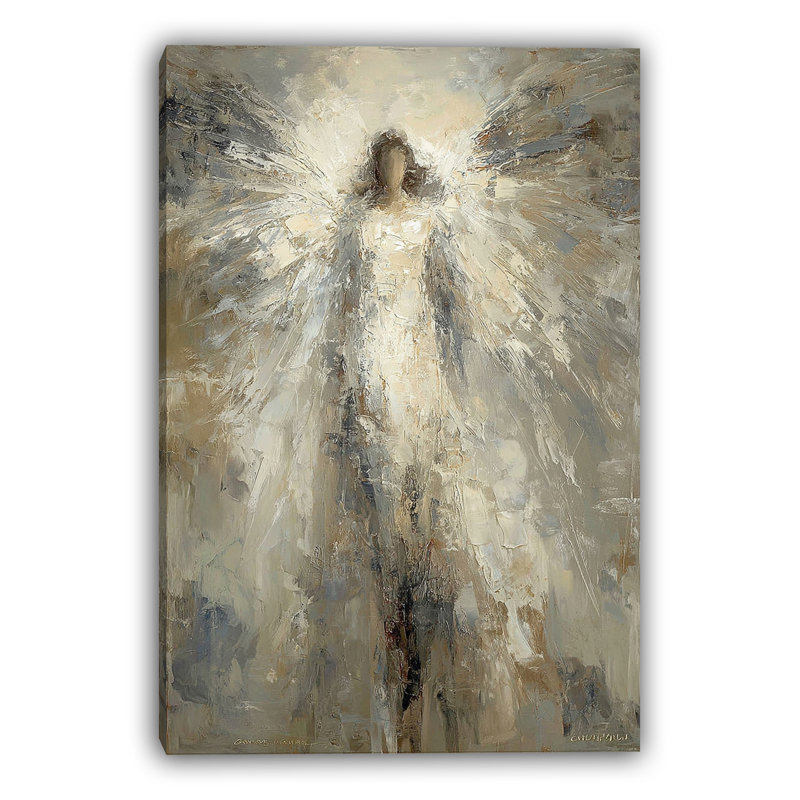 «Ethereal Grace», art mural sur toile tendue, L 30 po x H 40 po x P 1,5 po