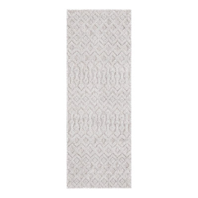 Tapis intérieur / extérieur gris Grindle