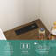 Grande table basse avec buffet de cuisine