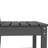  2 PC Elegant Outdoor Dining Grey Chair,Heavy-Duty 300Lbs Capacity, Comfort Slatted Design-119602328