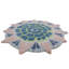 Floral Area Rug in Pink/Blue/Lime-50668348