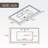 Fedra 35.98'' Single Bathroom Vanity with Ceramic Top-2139936306