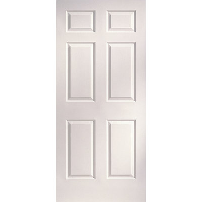 Colonist 36'' x 80'' Solid + Manufactured Wood Paneled without Installation Hardware Kit Slab Door