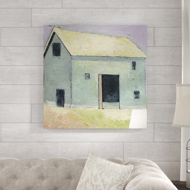 «Premium Barn I», peinture sur toile tendue, H 32 po x l 32 po x P 1,5 po