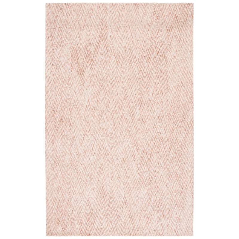 Jatyra Hand Tufted Wool/Cotton Jatyra Rug in Ivory/Brown, Rectangle 8' x 10'
