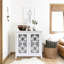 Armoire d'appoint haute de 35,8 po Amelie-Grace