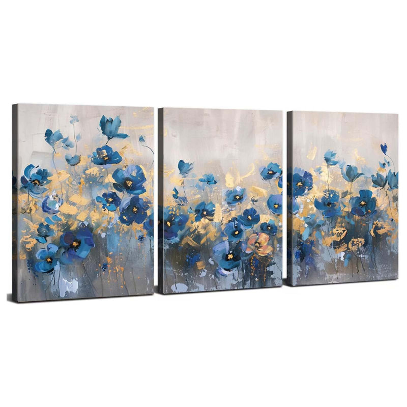 3 Piece Wrapped Canvas Wall Art