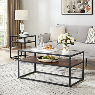 Table basse avec rangement Frame