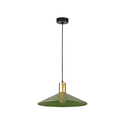 1 - Light Matte Black Dome Pendant