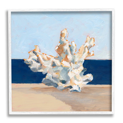«Highland Dunes Nautical Coral», reproduction d'art giclée par Ethan Harper