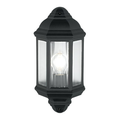 Estrella Black 36;36cm H Wall Light