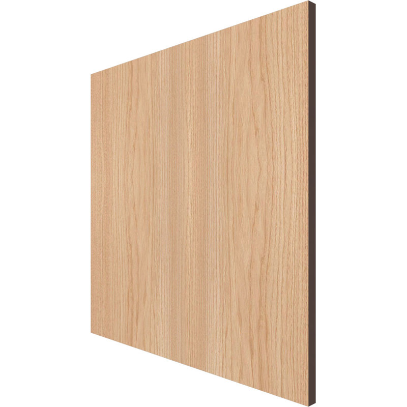 Planche de loisir en bois, H 7,75 po x l 7,75 po x P 0,25 po, Noyer blanc